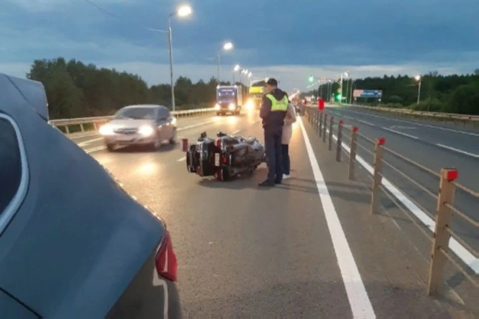 По словам очевидцев, пассажирке мотоцикла оторвало руку. ФОТО: группа "Жесть Ярославской области"