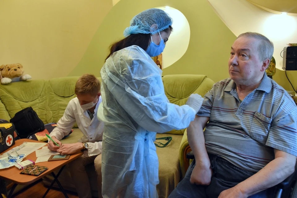 Привики на дому делают для маломобильых граждан