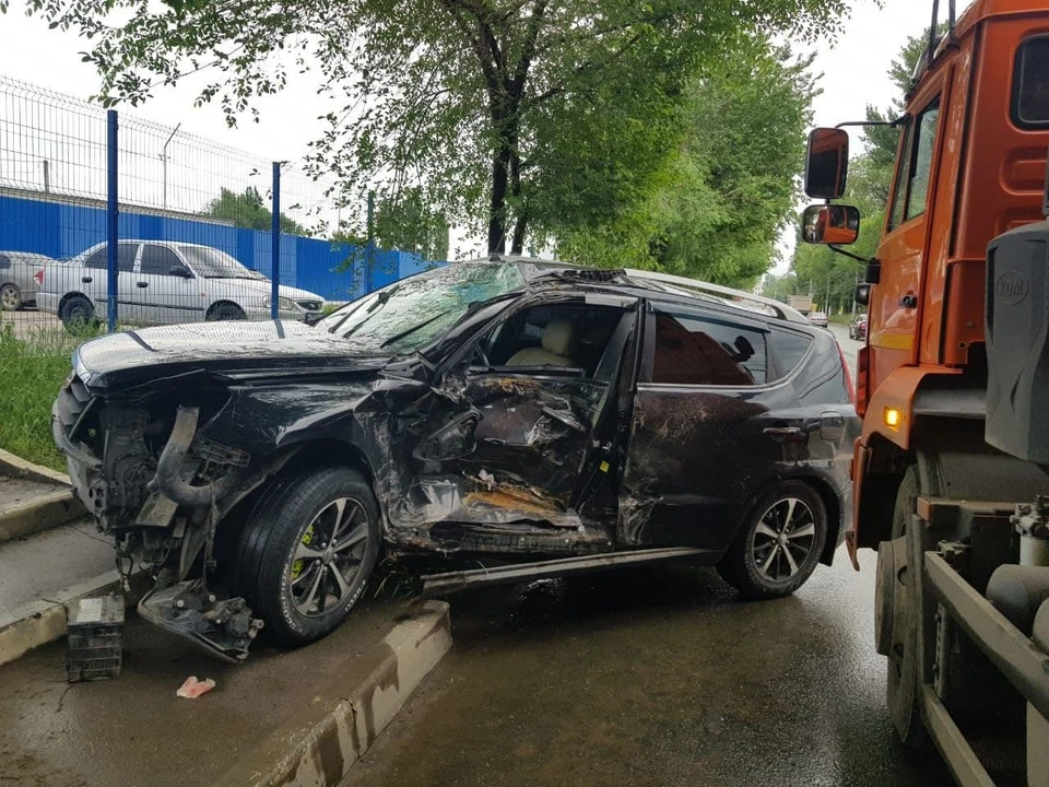 В ДТП пострадала пассажирка иномарки