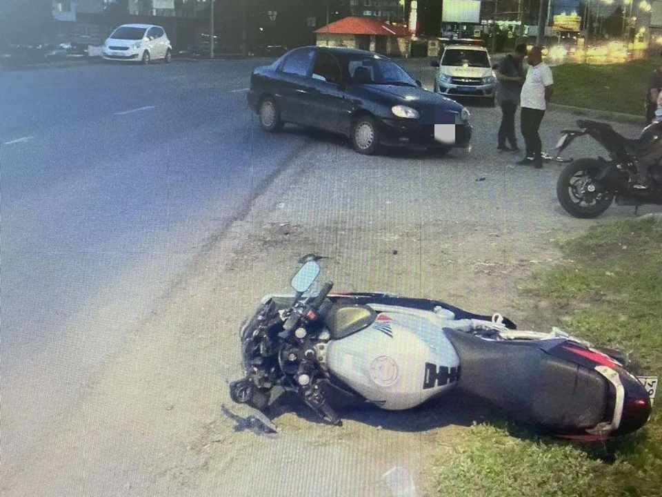 В Волжском районе сбили мотоциклиста