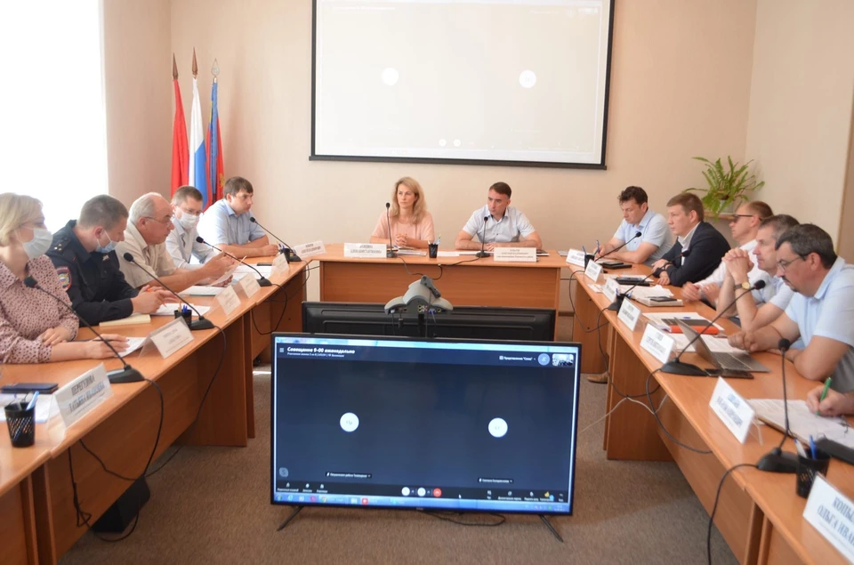 Заседание оперативного штаба по коронавирусу.