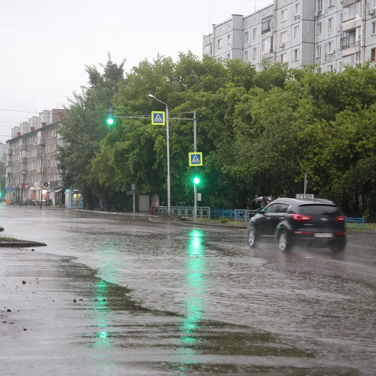 Потоп в Красноярске 2021