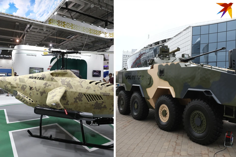 Топ-8 новинок на выставке вооружений MILEX-2021: первый белорусский БТР, беспилотный вертолет-охотник и новинки, мимо которых вы прошли бы мимо.