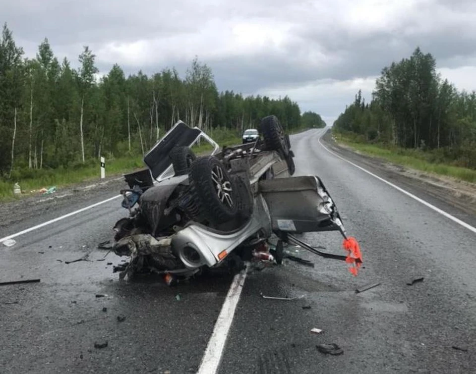 В Югре в двух страшных авариях погибли два человека Фото: ГИБДД России