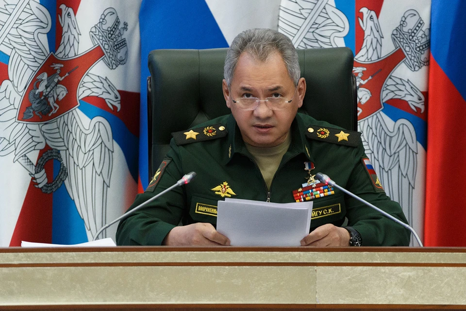 Министр обороны РФ Сергей Шойгу.