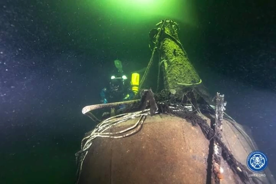 В Финском заливе обнаружена подводная лодка М-96, затонувшая в 1944 году / Фото: Разведывательно-водолазная команда