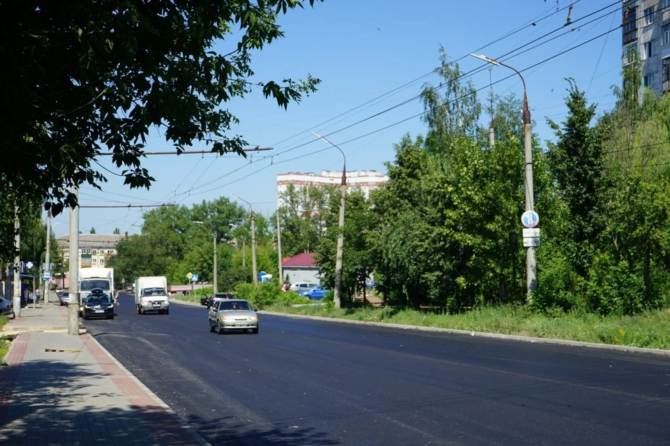В Орле завершается ремонт Паровозной улицы и Южного переулка. Фото: пресс-служба администрации города