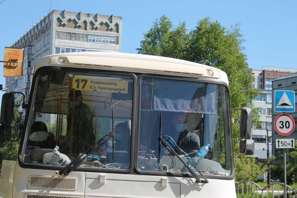 Несколько автобусов в Сыктывкаре временно изменят маршруты