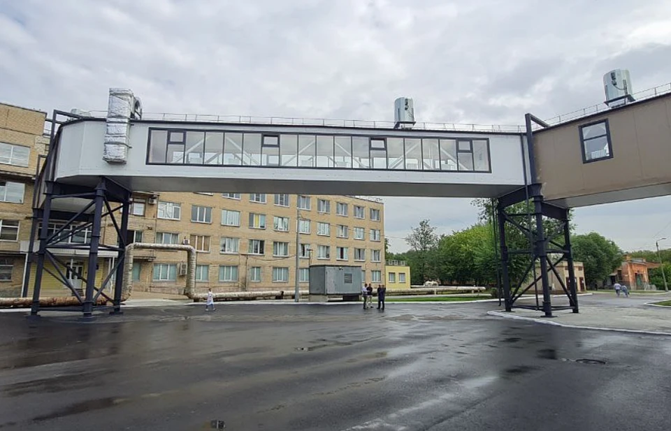 Зимой врачам и пациентам не нужно будет выходить на улицу, чтобы попасть из одного помещения в другое. Фото: администрация Челябинска