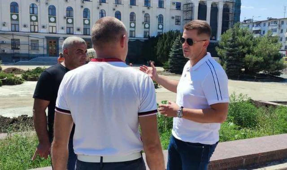 Местные власти приняли меры, чтобы ускорить темпы работ по благоустройству в городе. Фото: пресс-служба администрации Симферополя