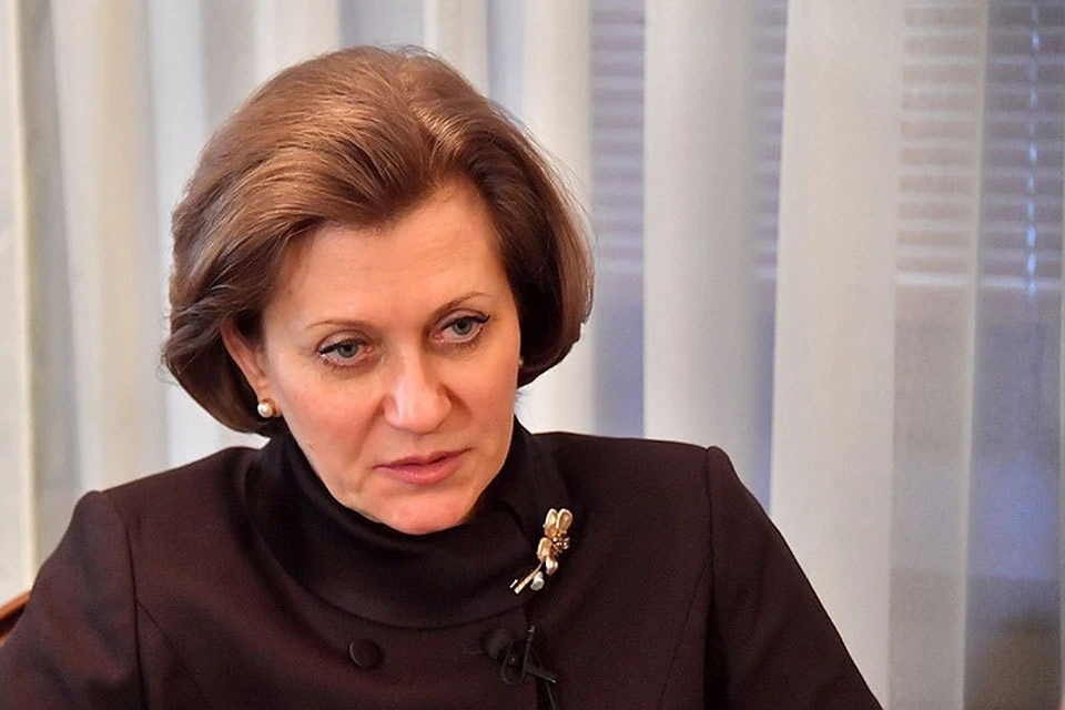 Руководитель Роспотребнадзора Анна Попова