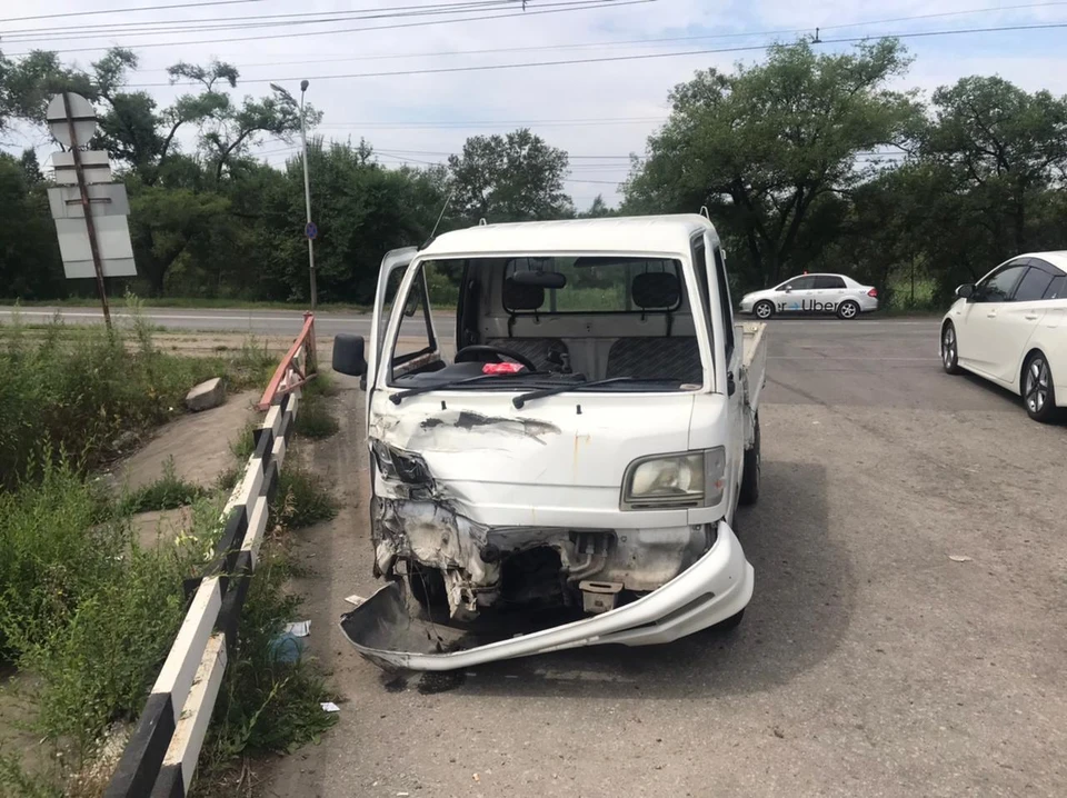 Пьяный водитель устроил ДТП в Хабаровске