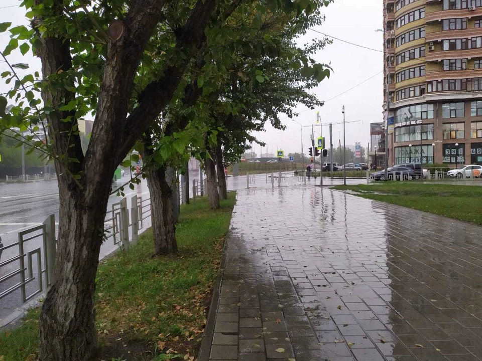 В Тюмени плюс 23.