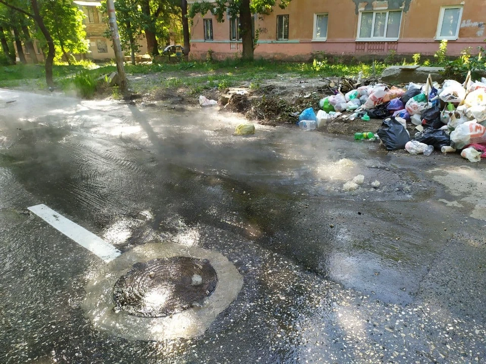 На Вишневой открылись два коммунальных «горячих источника»