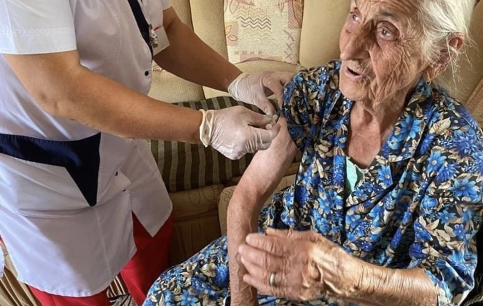 Баблине Ожевой 102 года. Фото: instagram.com/koshehablskyi_raion