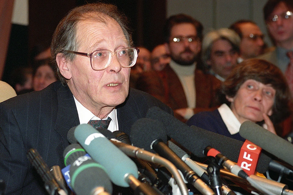 Правозащитник Сергей Ковалев в 1995 году. Фото Николая Малышева /ИТАР-ТАСС/