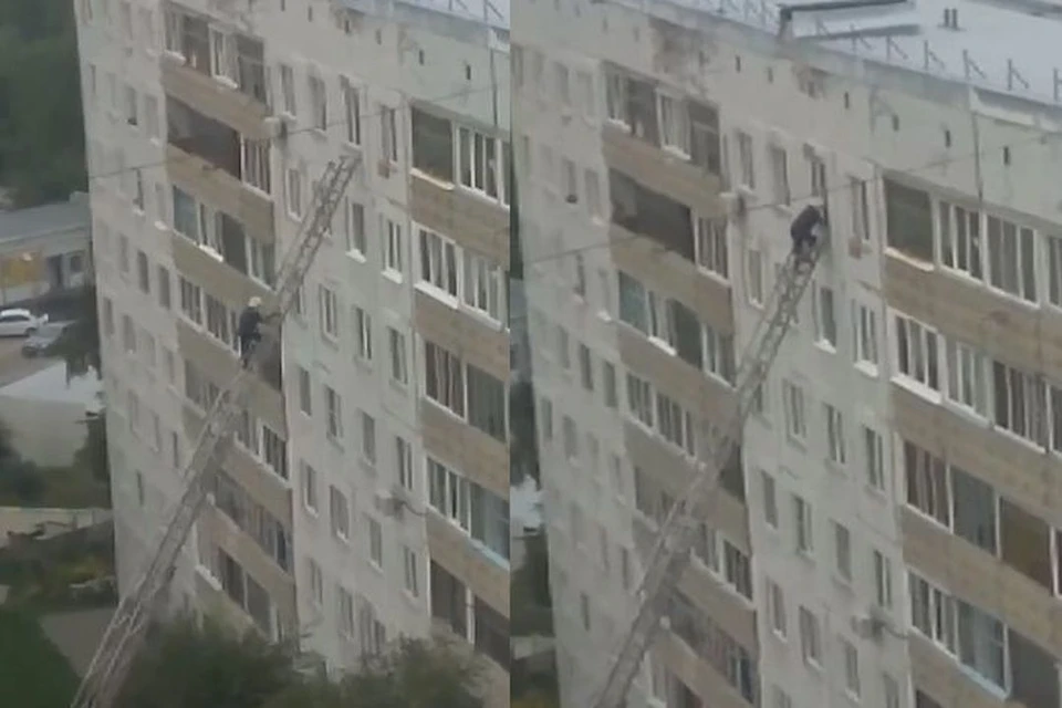 В Новосибирске произошел пожар в квартире в многоэтажке на улице Есенина.