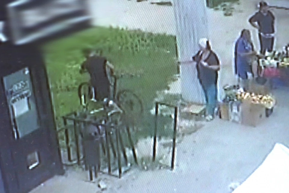 Ограбление попало на видеокамеры
