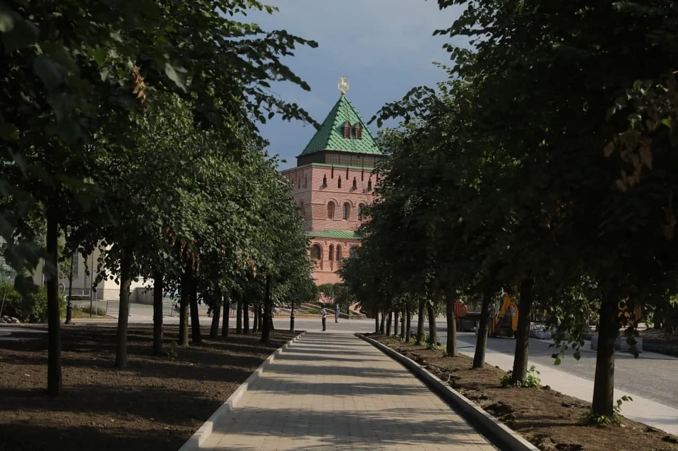 Нижегородский кремль был закрыт на реконструкцию все лето.
