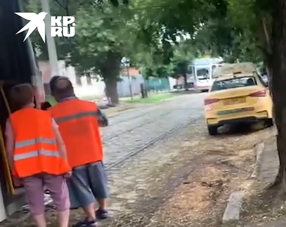 Трамваи встали в Краснодаре