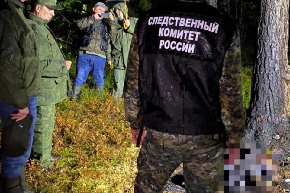Следователи осмотрели место нахождения тел Фото: СУ СКР по Ленобласти