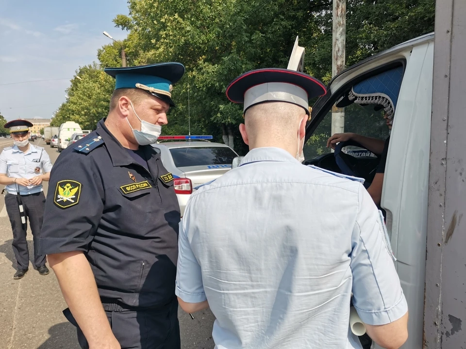 В ходе рейда проверили водителей-должников Фото: УГИБДД России по Тверской области