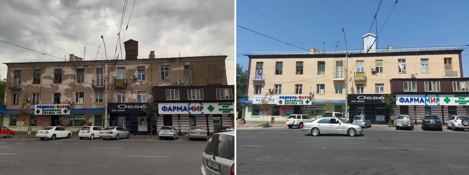 Так было (на фото слева) и так стало.