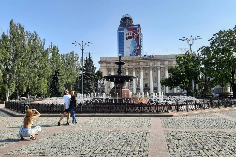 Фото площади ленина в донецке