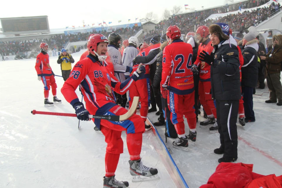 Февраль 2014 года. Иркутск. Только что сборная России стала чемпионом мира, обыграв в финале Швецию.