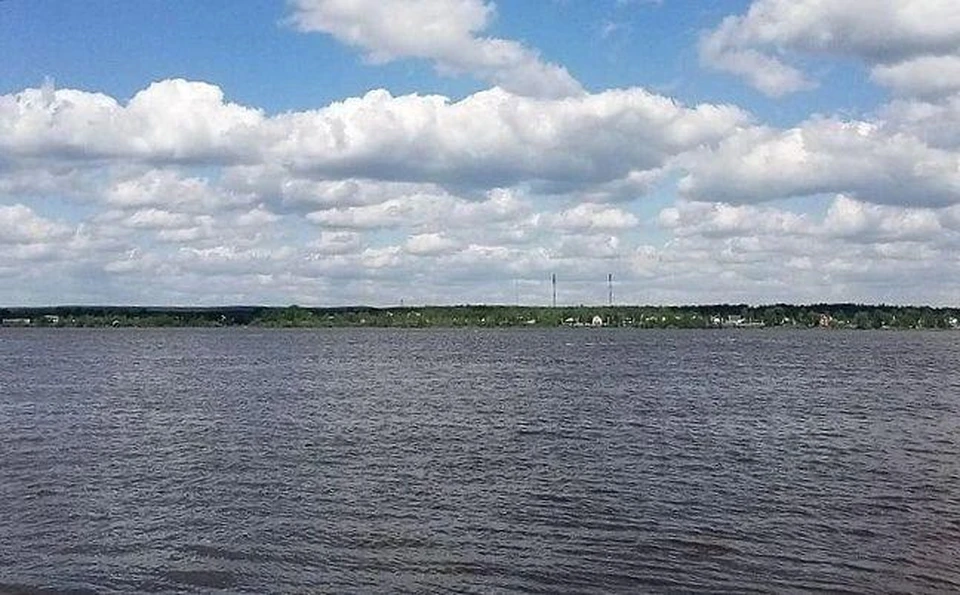 Мужчина переплыл Каму от Перми I до пляжа.