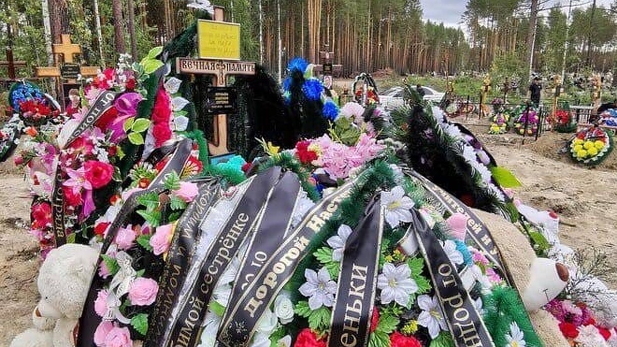 Молодые мамы стояли у гроба и плакали»: в Тюмени похоронили зверски убитую  8-летнюю Настю Муравьеву - KP.RU