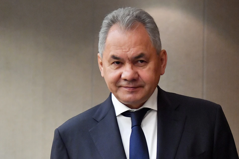 Министр обороны РФ Сергей Шойгу