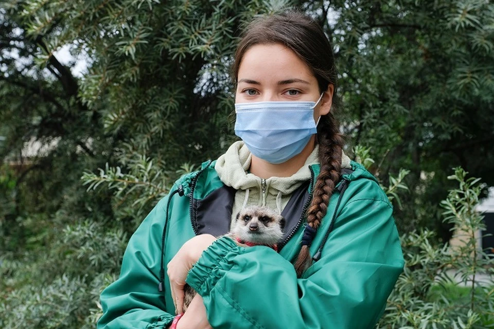 Диана Гелашвили работает врачом зоопарка шесть лет.