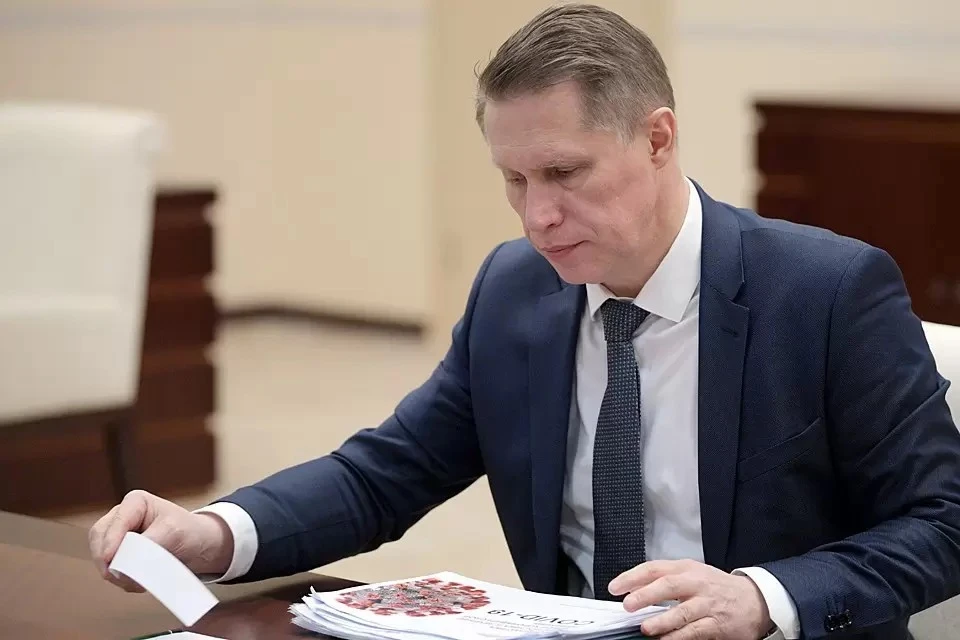 31 августа Михаил Мурашко пообщался с гендиректором ВОЗ Тедросом Адханомом Гебрейесусом