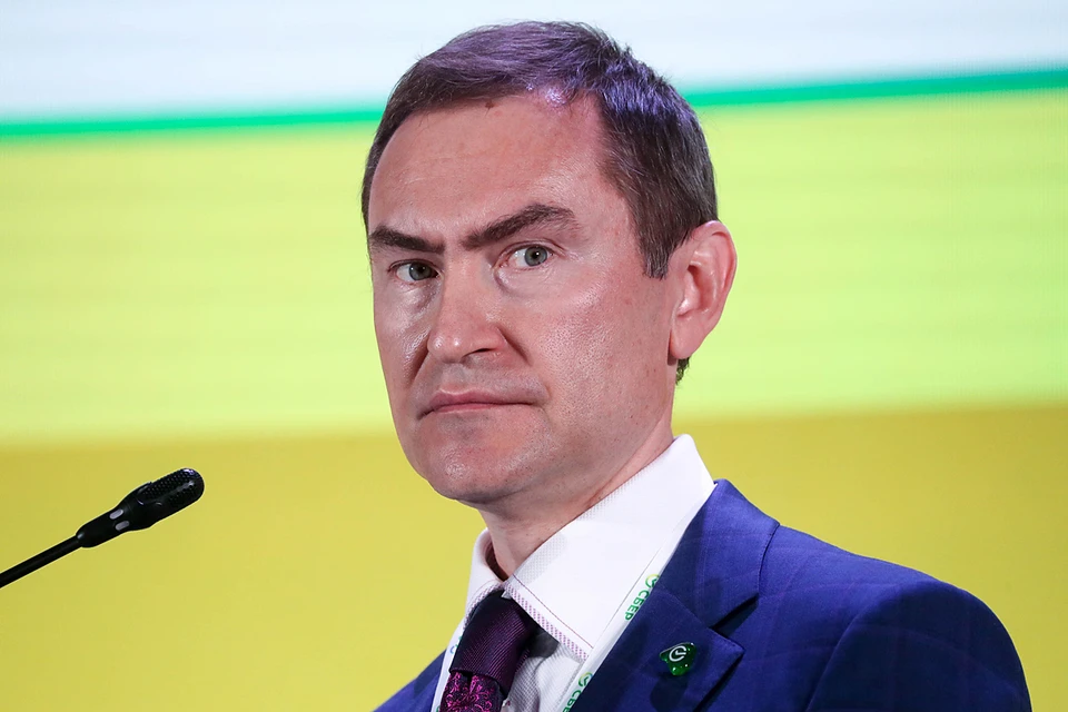Первый заместитель председателя правления Сбербанка Александр Ведяхин. Фото Петр Ковалев/фотохост-агентство ТАСС