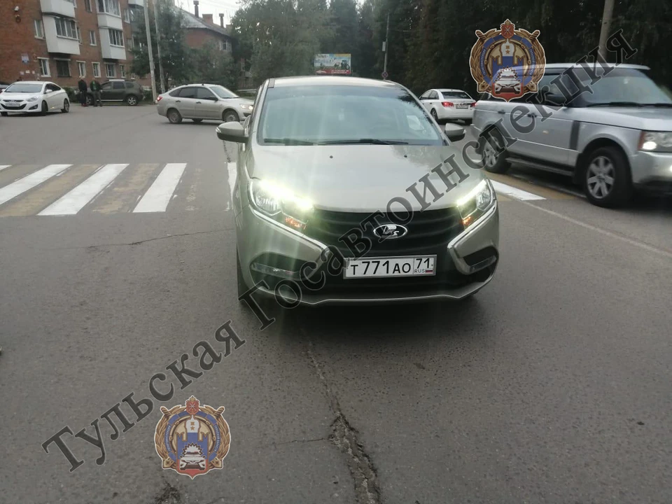 В Узловой Тульской области легковушка сбила 11-летнюю девочку