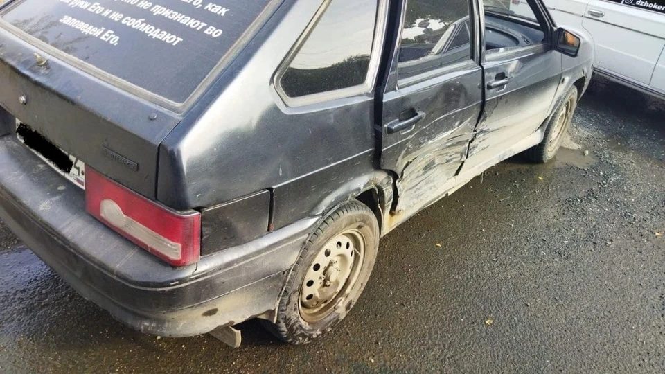 Пострадавший автомобиль