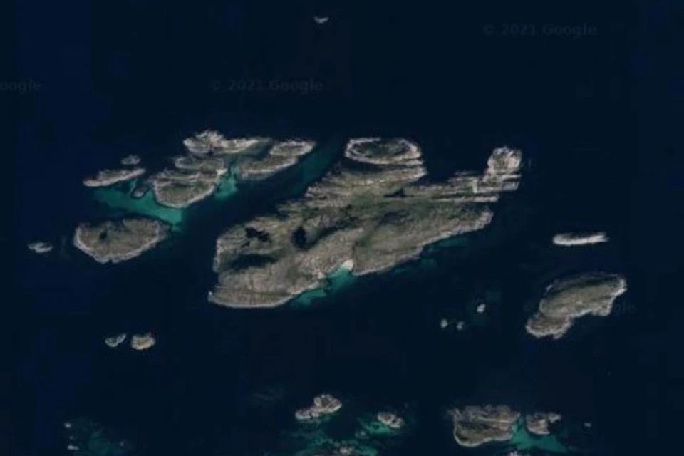 Необитаемый остров в Норвегии выставили на продажу за 200 тысяч евро Фото: Google Maps