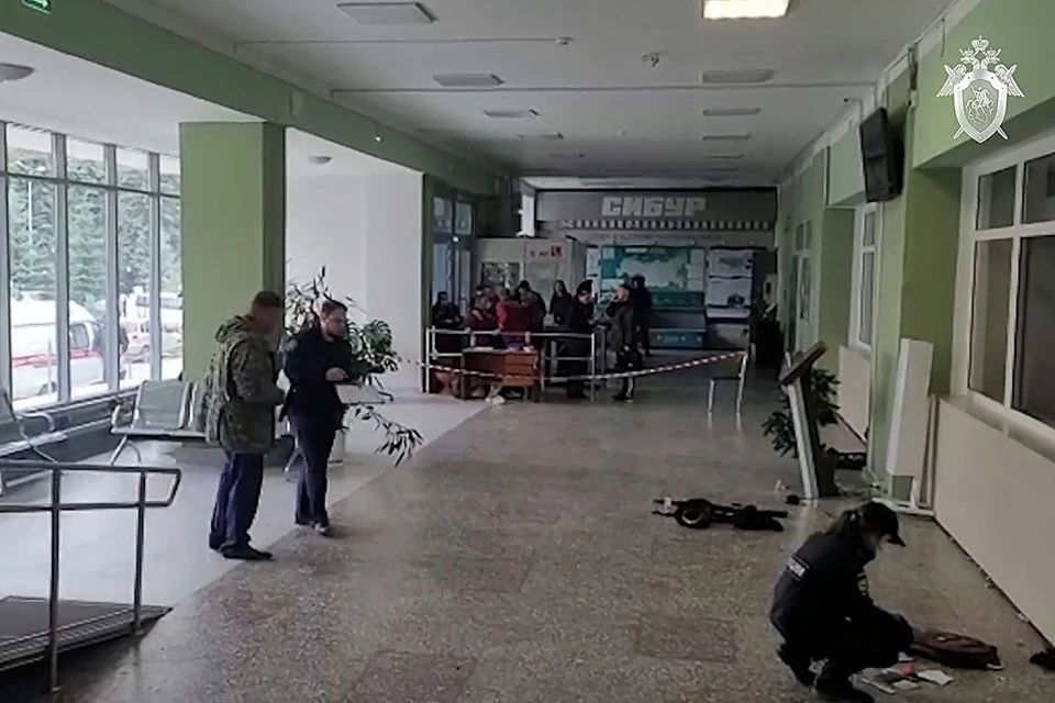 Мишустин пообещал оказать необходимую помощь пострадавшим при стрельбе в пермском университете Фото: Следственный комитет РФ/ТАСС