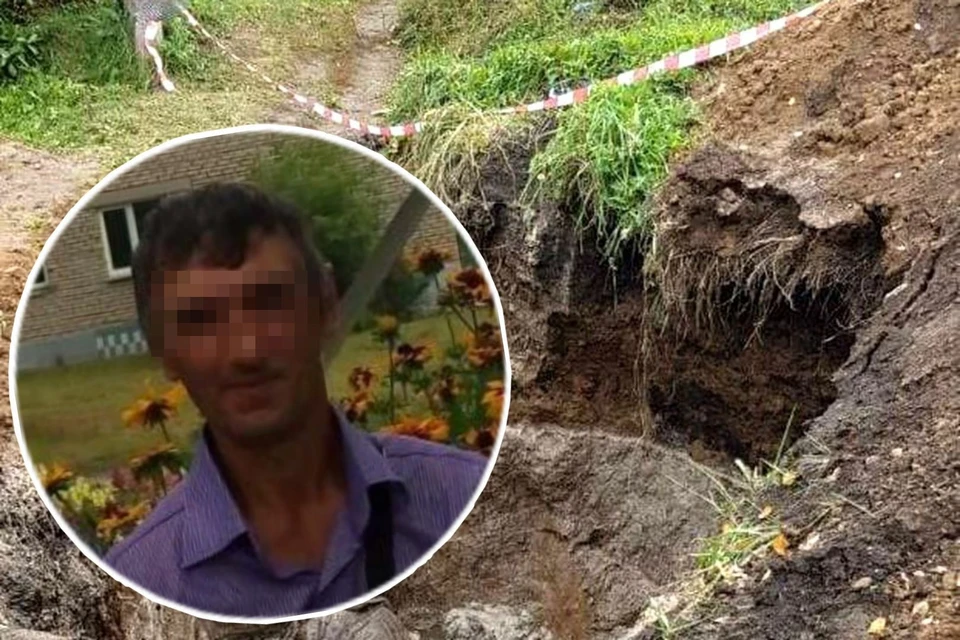 Мужчина захлебнулся в яме. Фото: «Инцидент Новосибирск»/соцсети.