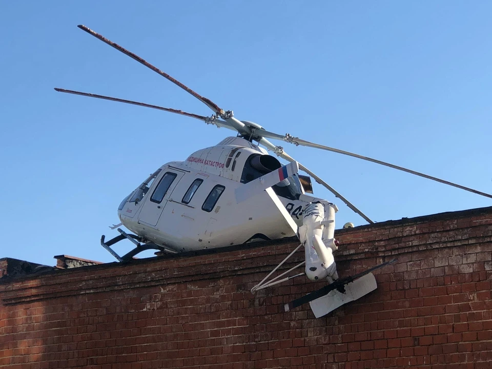 Уголовное дело возбудили по факту жесткой посадки вертолета в Ижевске
