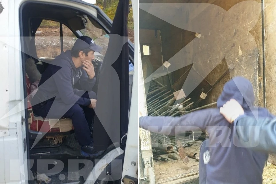 Сборщиков металла задержали на кладбище в деревне Суоранда под Петербургом. Фото: Предоставлено "КП-Петербург".