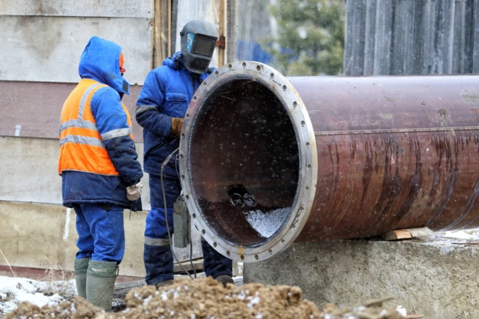 Томску в обозримой перспективе жизненно необходимо специализированное предприятие по ремонту и обслуживанию бесхозных сетей тепло- и водоснабжения. Фото В. Доронина, пресс-служба горадминистрации.