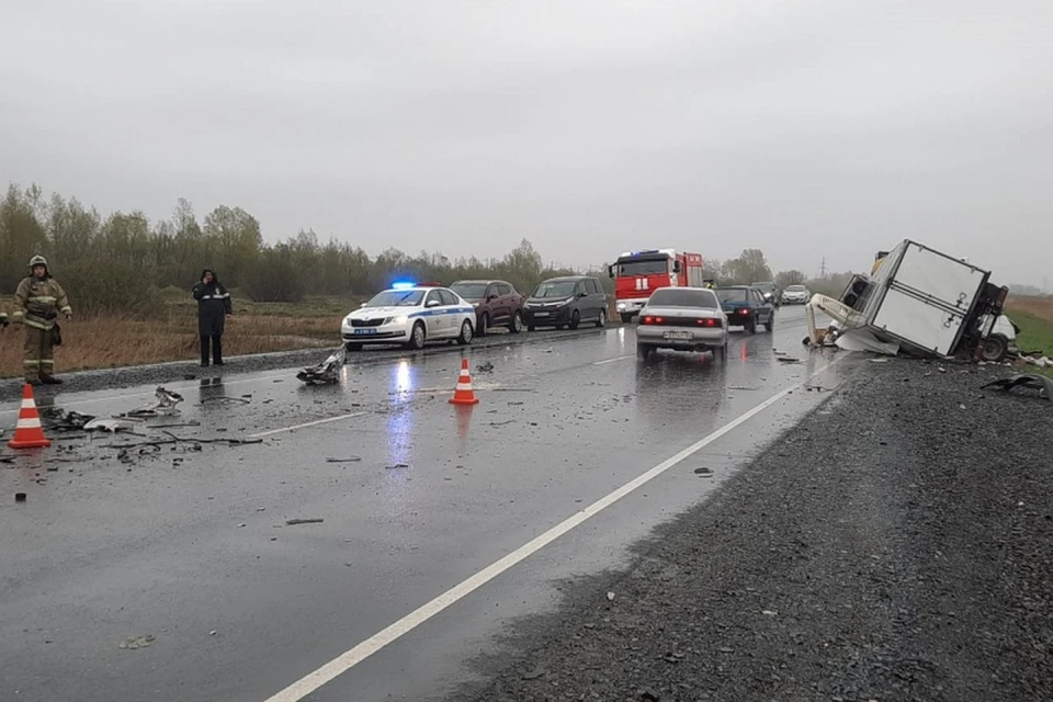 В Красноярском крае по вине водителя «Газели» погибли 5 человек. Фото: пресс-служба полиции
