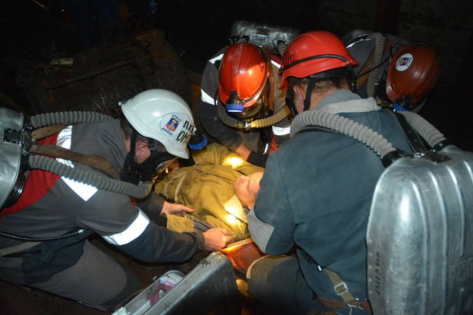 Погибшего горняка искали 13 дней. Фото: МЧС ДНР
