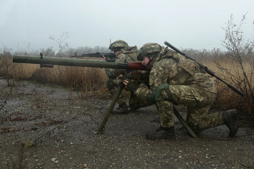 Украинские военные перешли от провокационных действий к постоянным обстрелам. Фото: штаб «ООС»