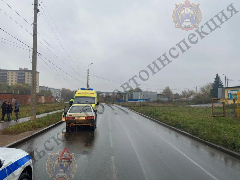 В результате ДТП девочка получила различные травмы и ее отвезли в больницу