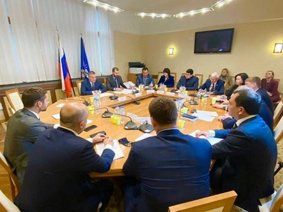 Руководство Иркутской области договорилось о взаимодействии с Федеральным Собранием от региона.