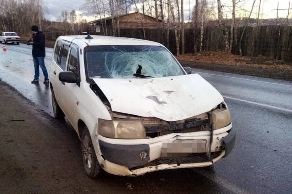 «Тойота Пробокс» насмерть сбила 44-летнего пешехода в Братске