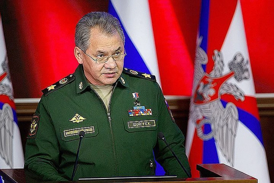 Министр обороны России Сергей Шойгу